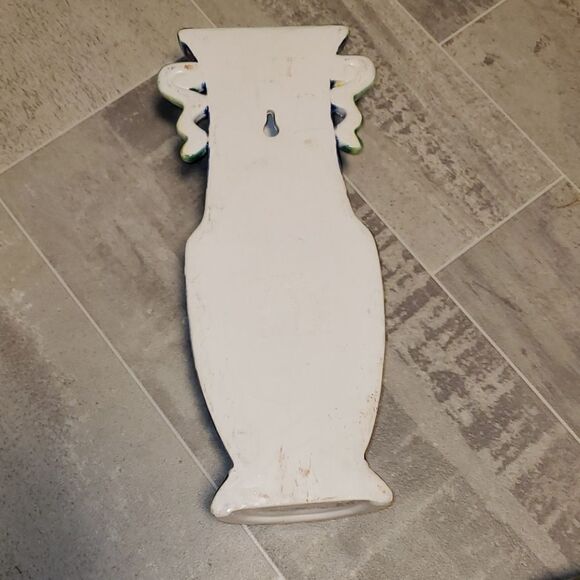 GUC Beautiful Bird & Floral Medium Wall Pocket Vase - Picture 6 of 6